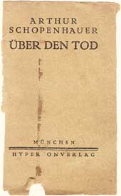 Title Page - Uber den Tod